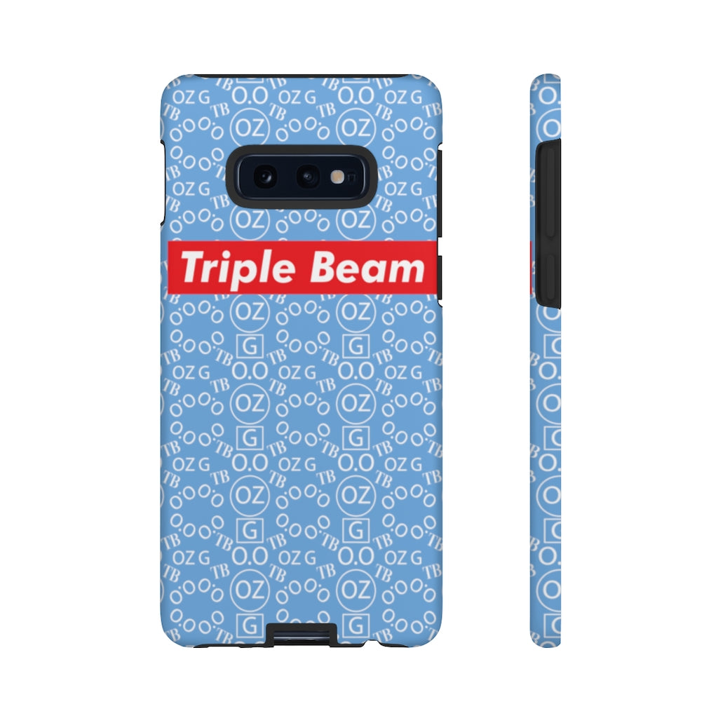 Light Blue Triple Beam Tough Cases