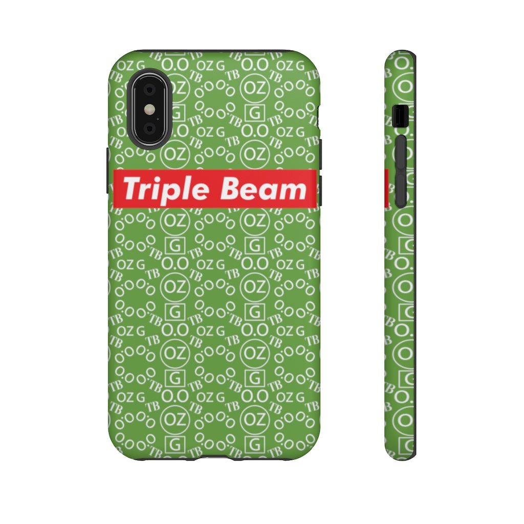 Green Triple Beam Tough Cases