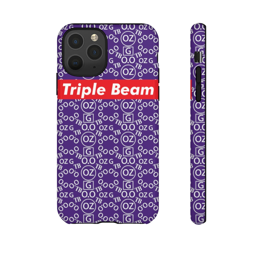 Purple Triple Beam Tough Cases