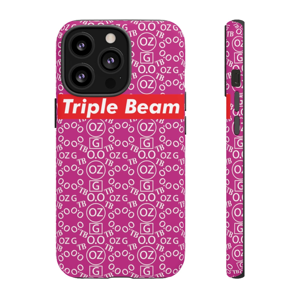 Pink Triple Beam Tough Cases