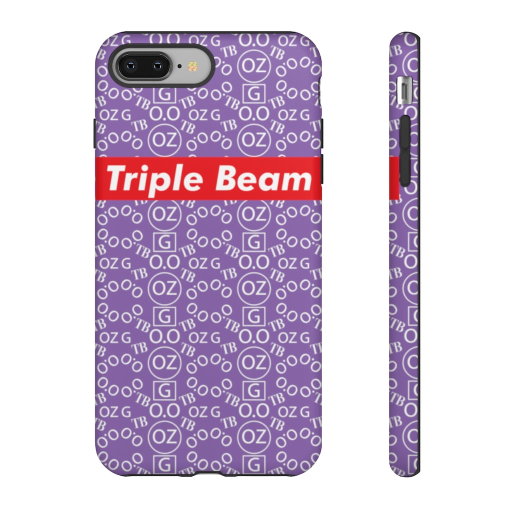 Light Purple Triple Beam Tough Cases