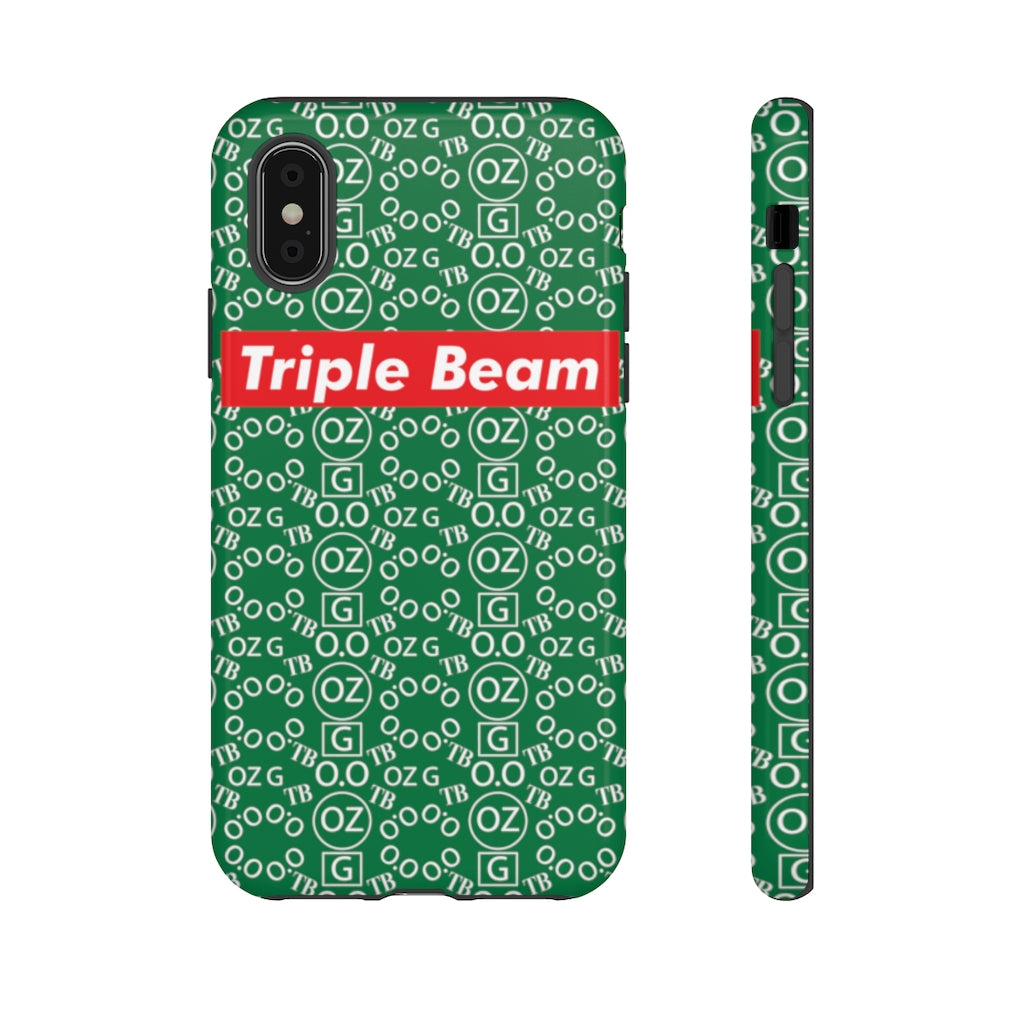 Dark Green Triple Beam Tough Cases