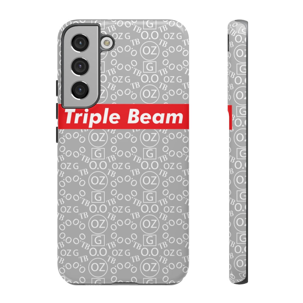 Light Grey Triple Beam Tough Cases