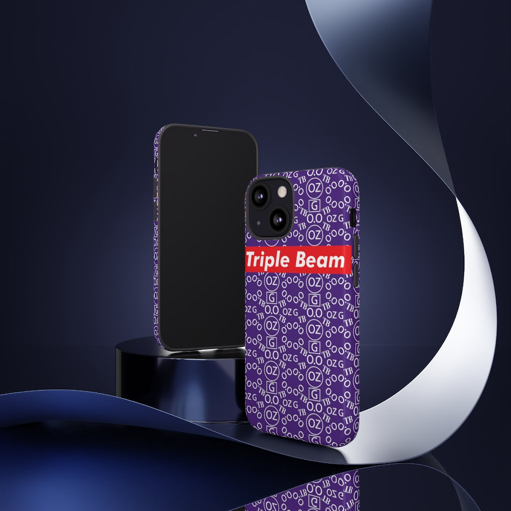 Purple Triple Beam Tough Cases