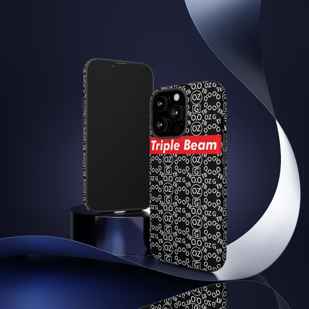 Black Triple Beam Tough Cases