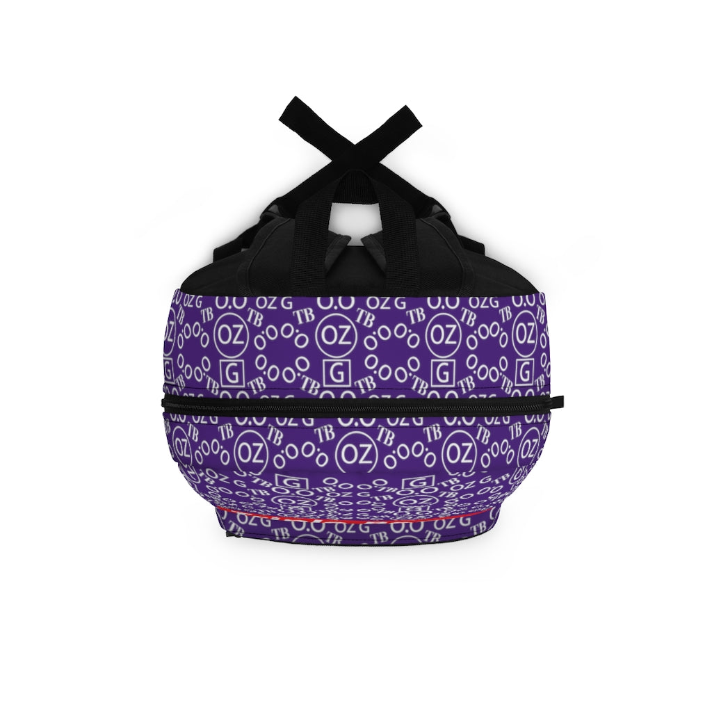 Purple Triple Beam Backpack