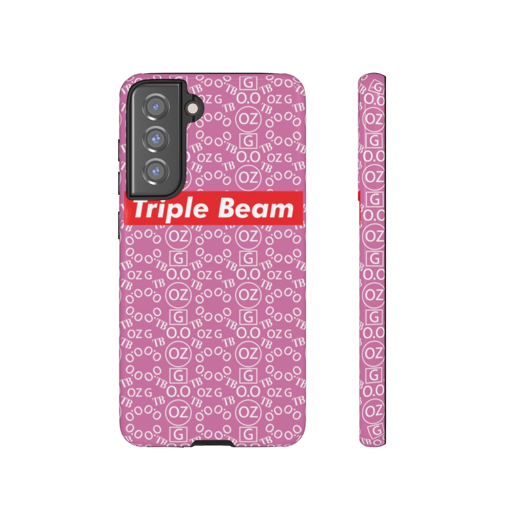 Light Pink Triple Beam Tough Cases