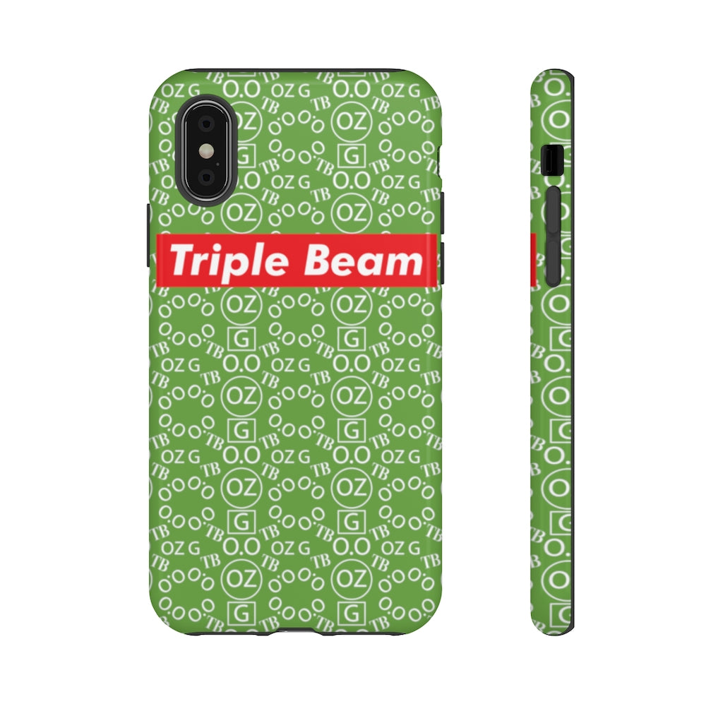 Green Triple Beam Tough Cases