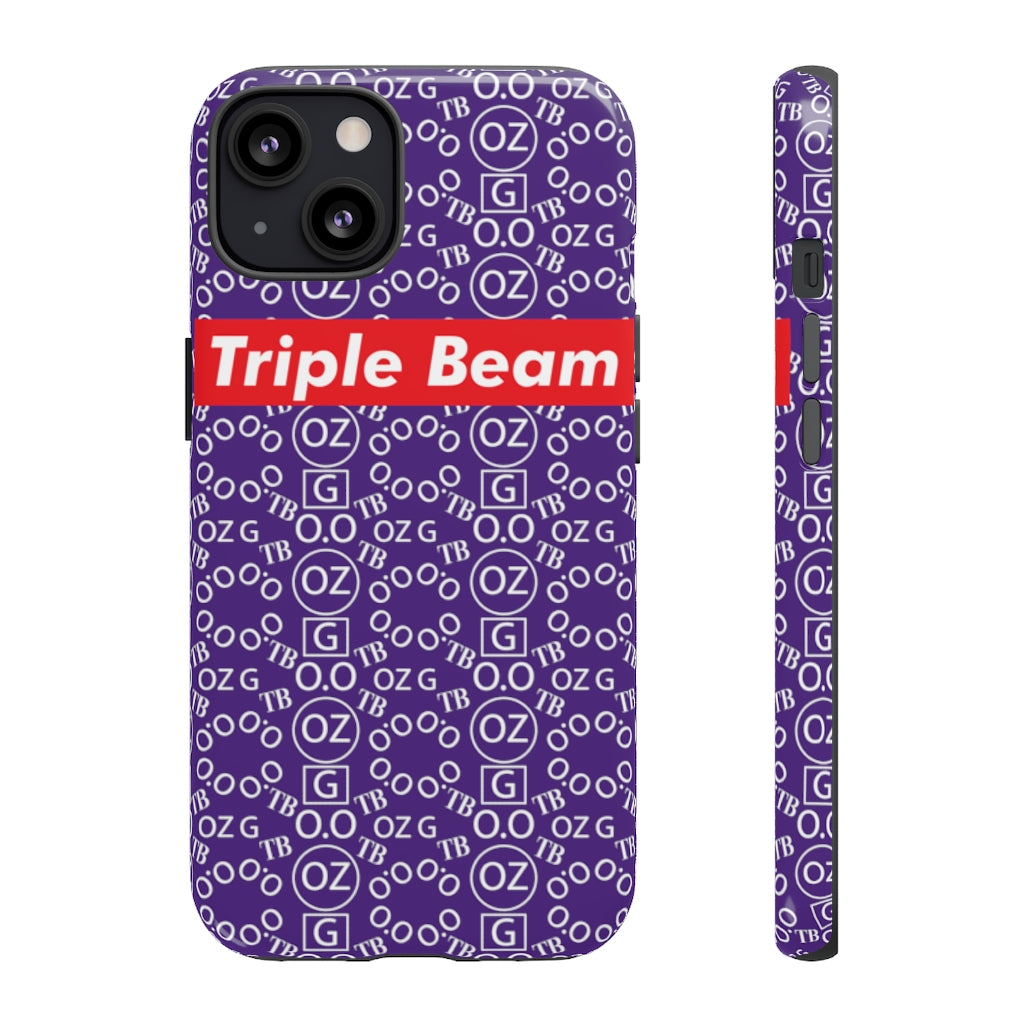 Purple Triple Beam Tough Cases