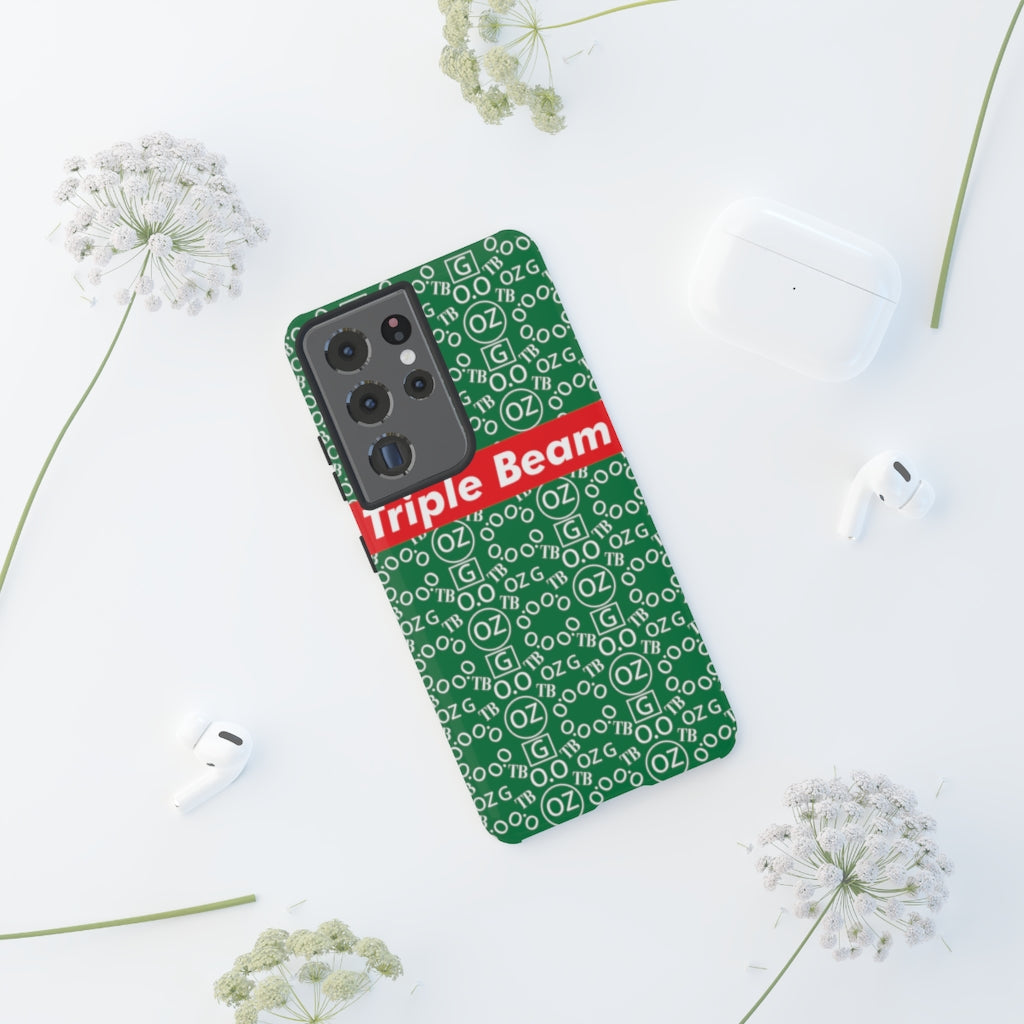 Dark Green Triple Beam Tough Cases