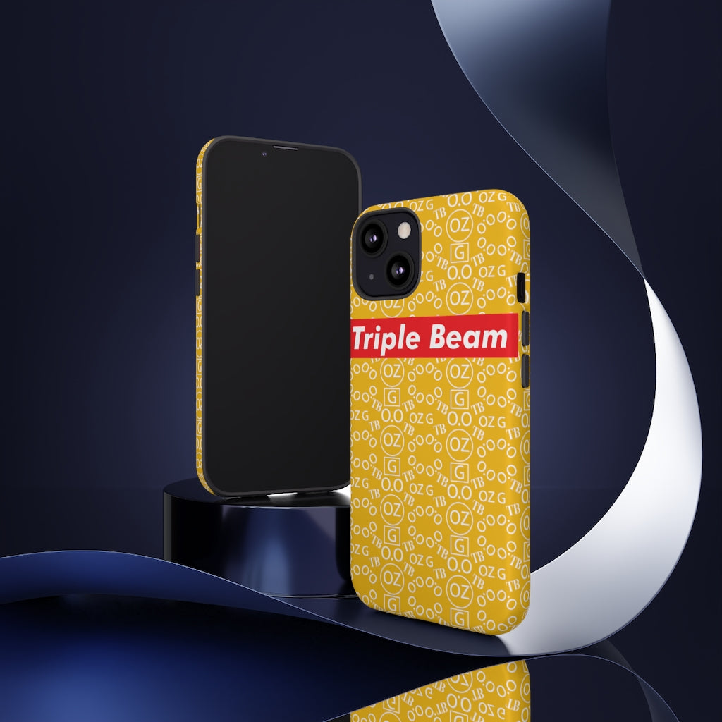 Yellow Triple Beam Tough Cases