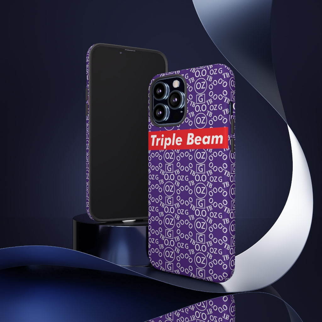 Purple Triple Beam Tough Cases