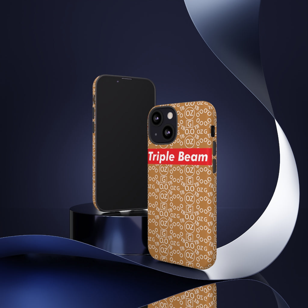 Light Brown Triple Beam Tough Cases