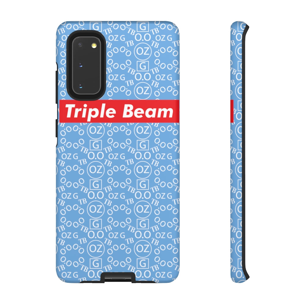 Light Blue Triple Beam Tough Cases