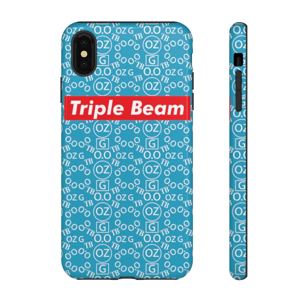 Turquoise Triple Beam Tough Cases