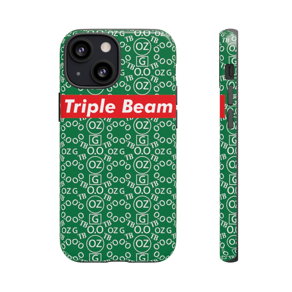 Dark Green Triple Beam Tough Cases