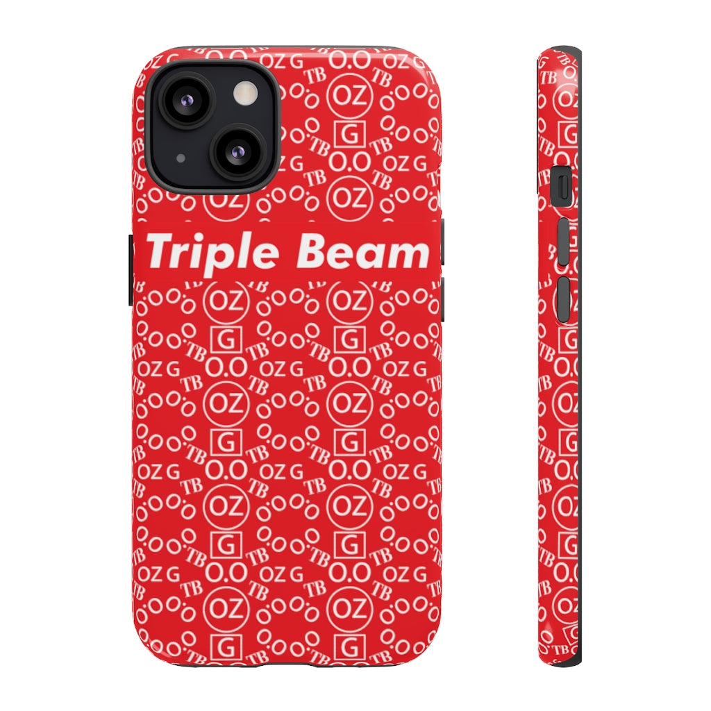 Red Triple Beam Tough Cases