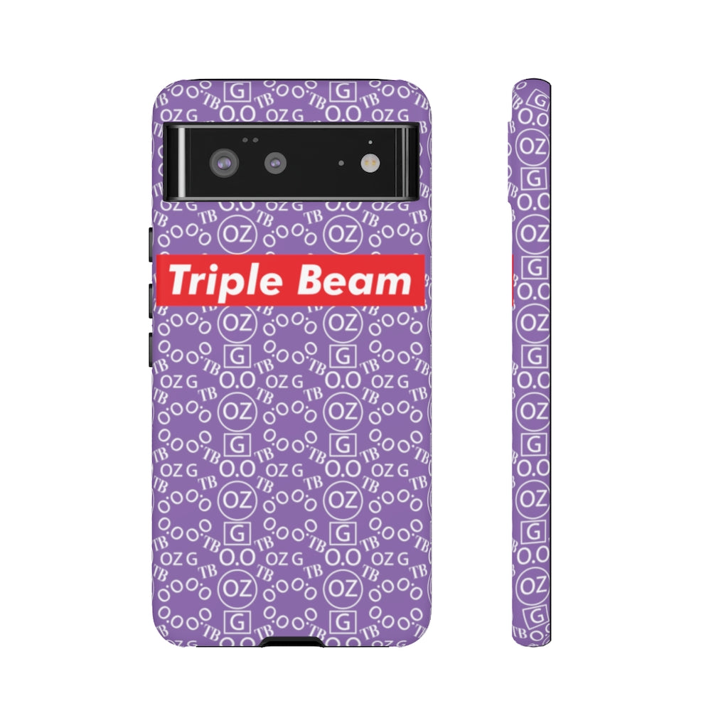 Light Purple Triple Beam Tough Cases