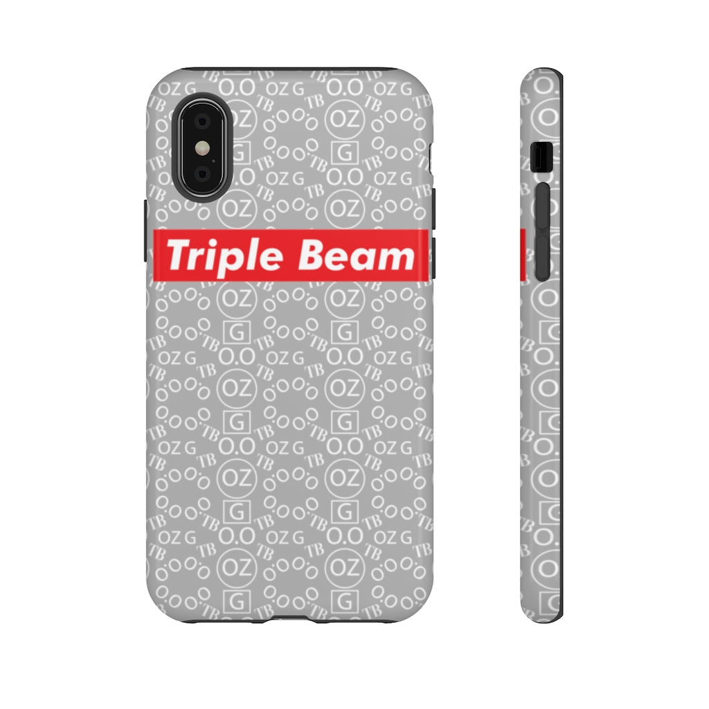 Light Grey Triple Beam Tough Cases