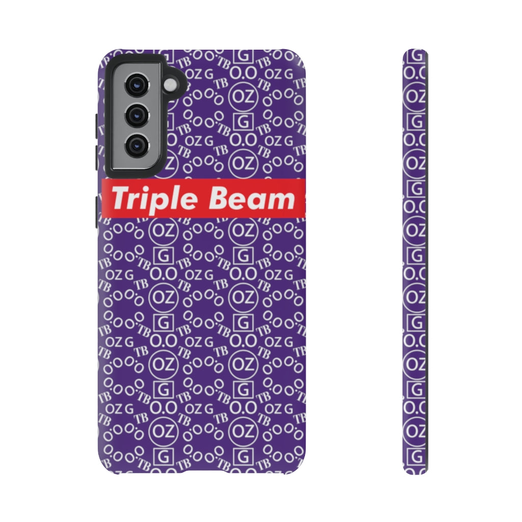 Purple Triple Beam Tough Cases