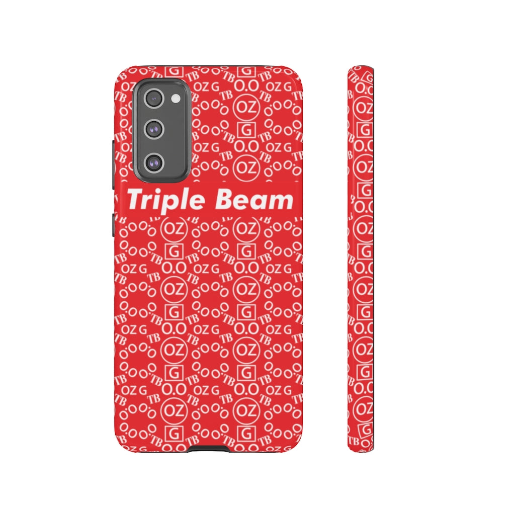 Red Triple Beam Tough Cases