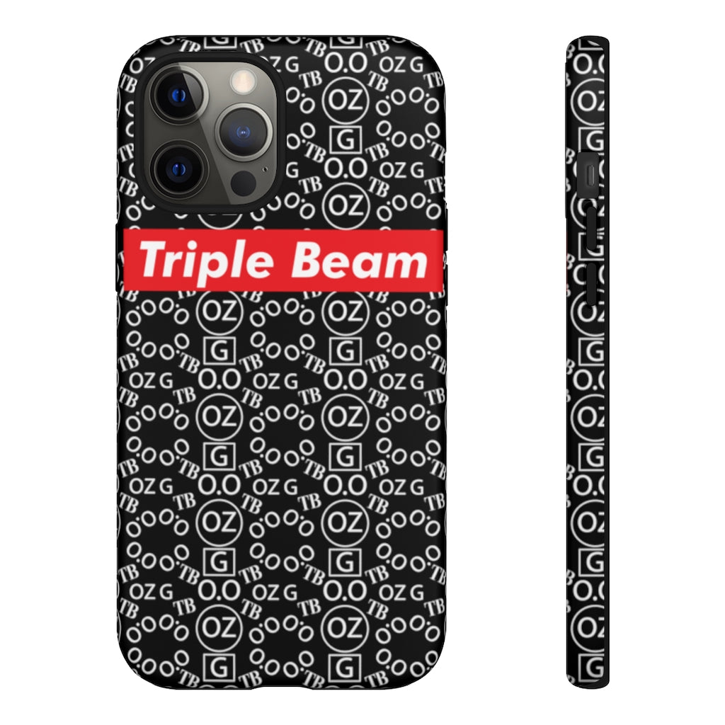 Black Triple Beam Tough Cases