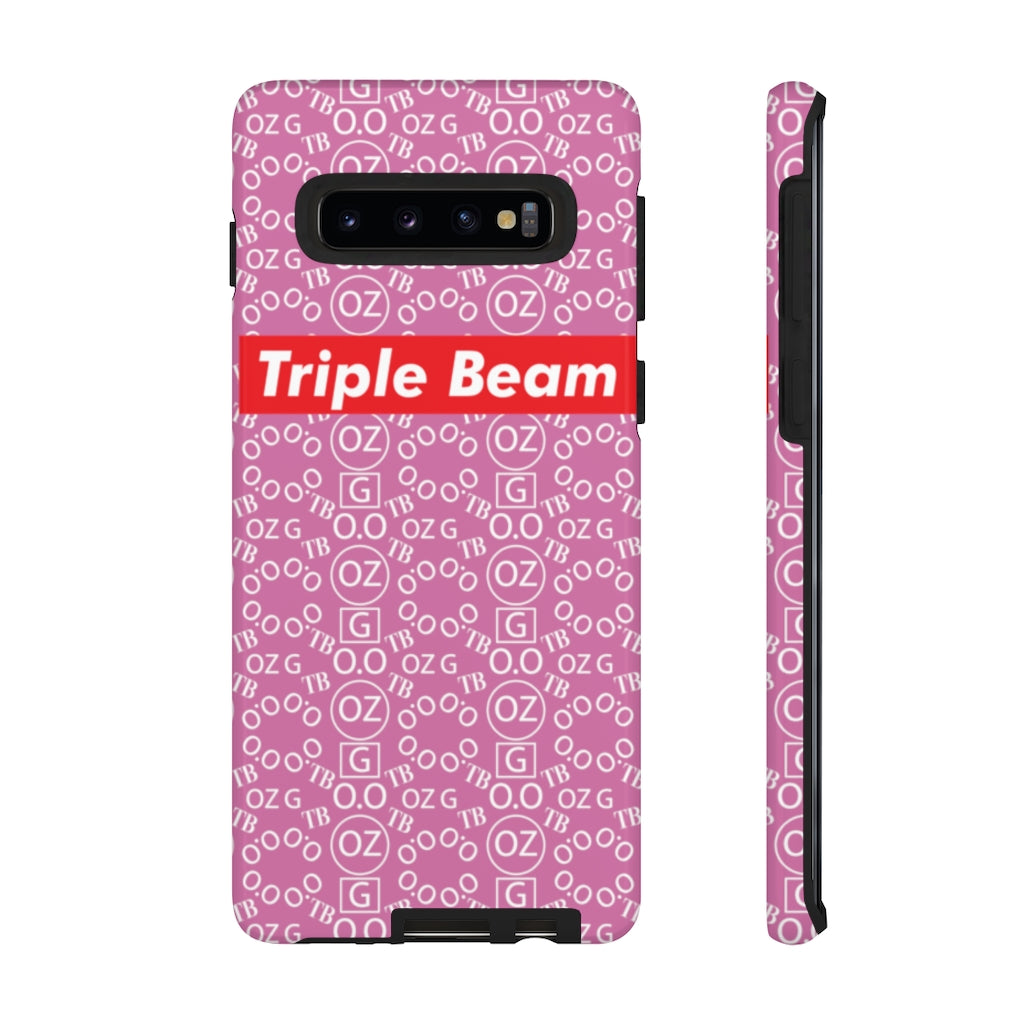 Light Pink Triple Beam Tough Cases