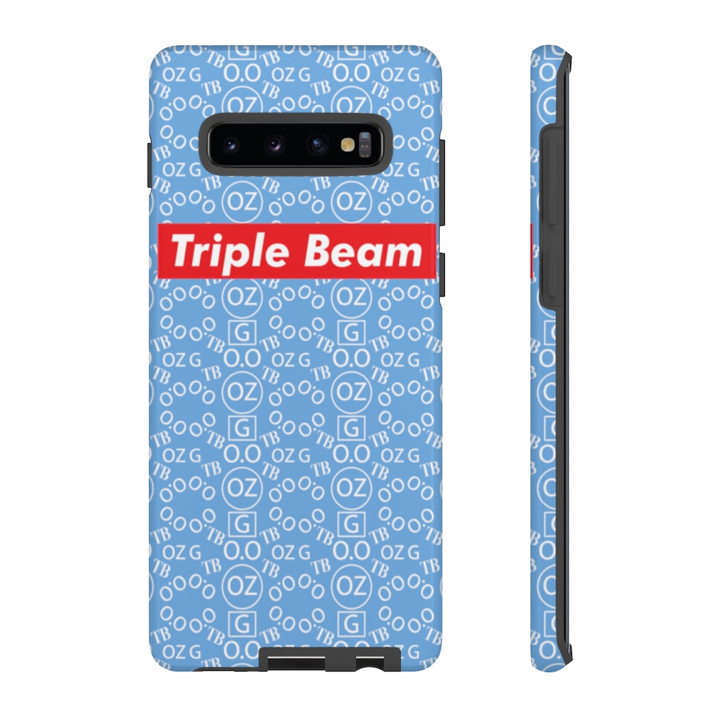 Light Blue Triple Beam Tough Cases