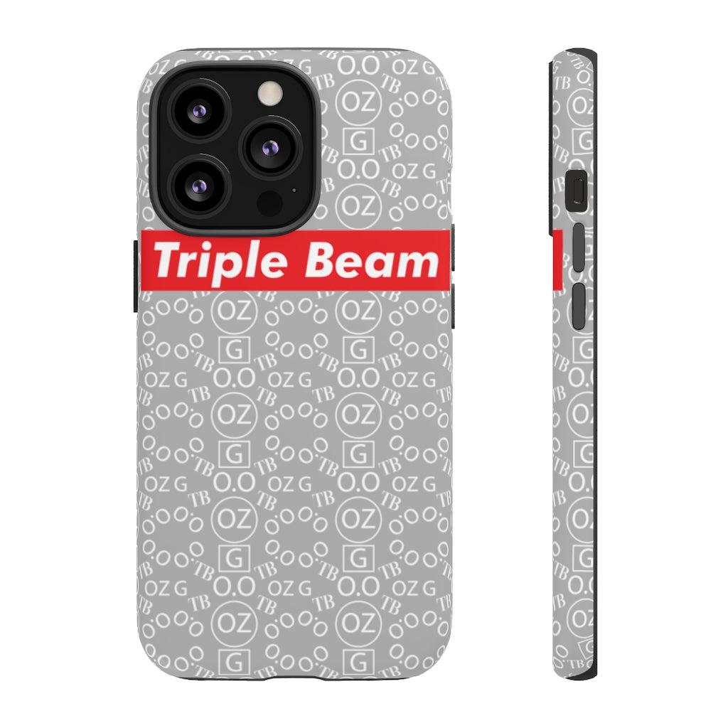 Light Grey Triple Beam Tough Cases