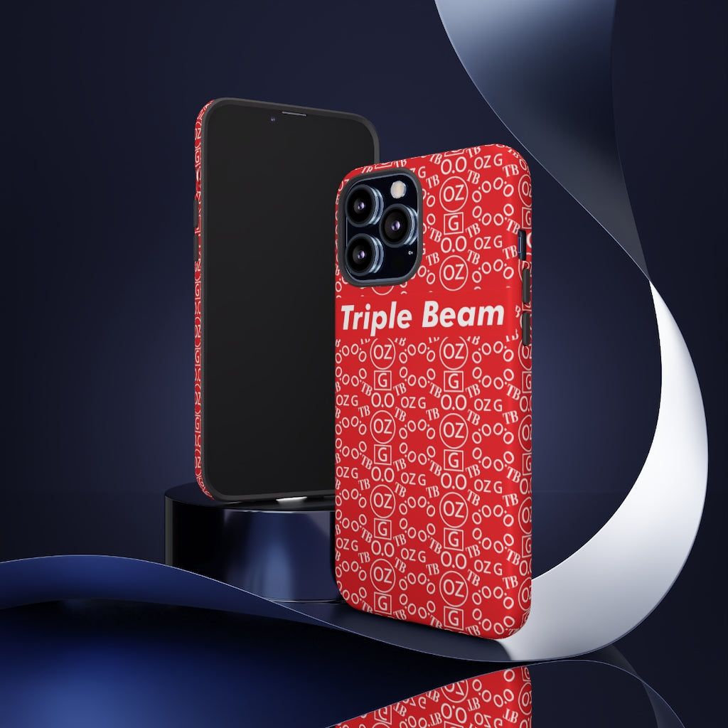 Red Triple Beam Tough Cases