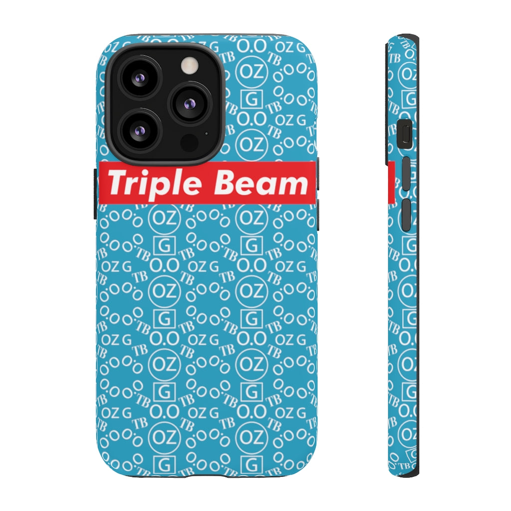 Turquoise Triple Beam Tough Cases