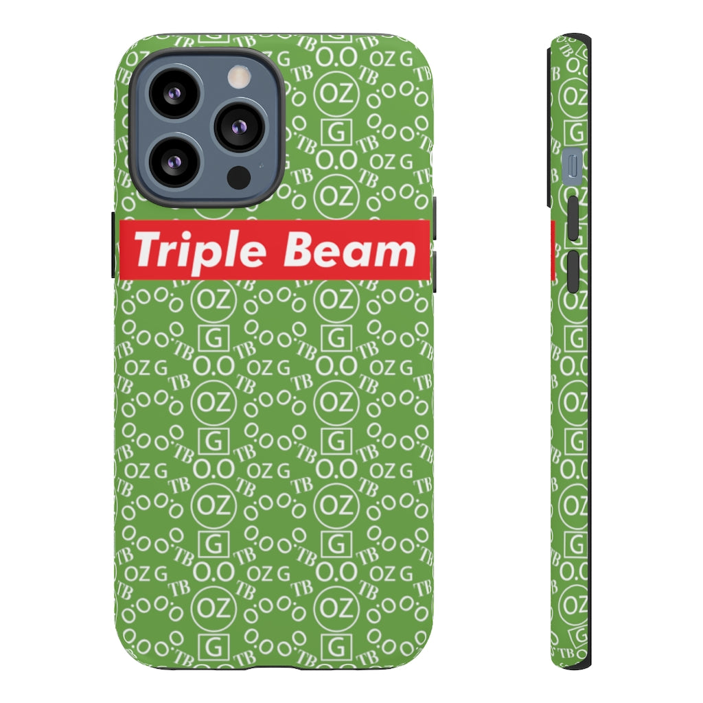 Green Triple Beam Tough Cases