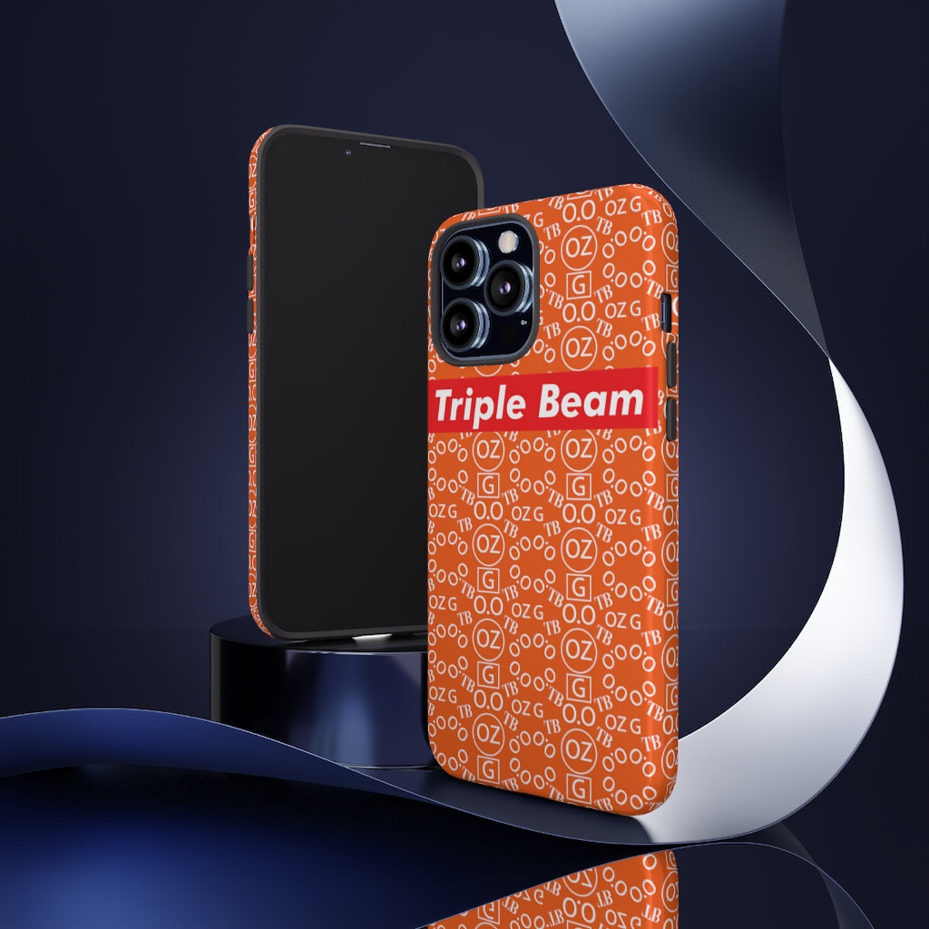 Orange Triple Beam Tough Cases