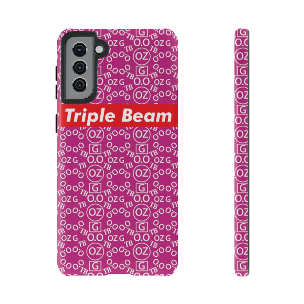 Pink Triple Beam Tough Cases