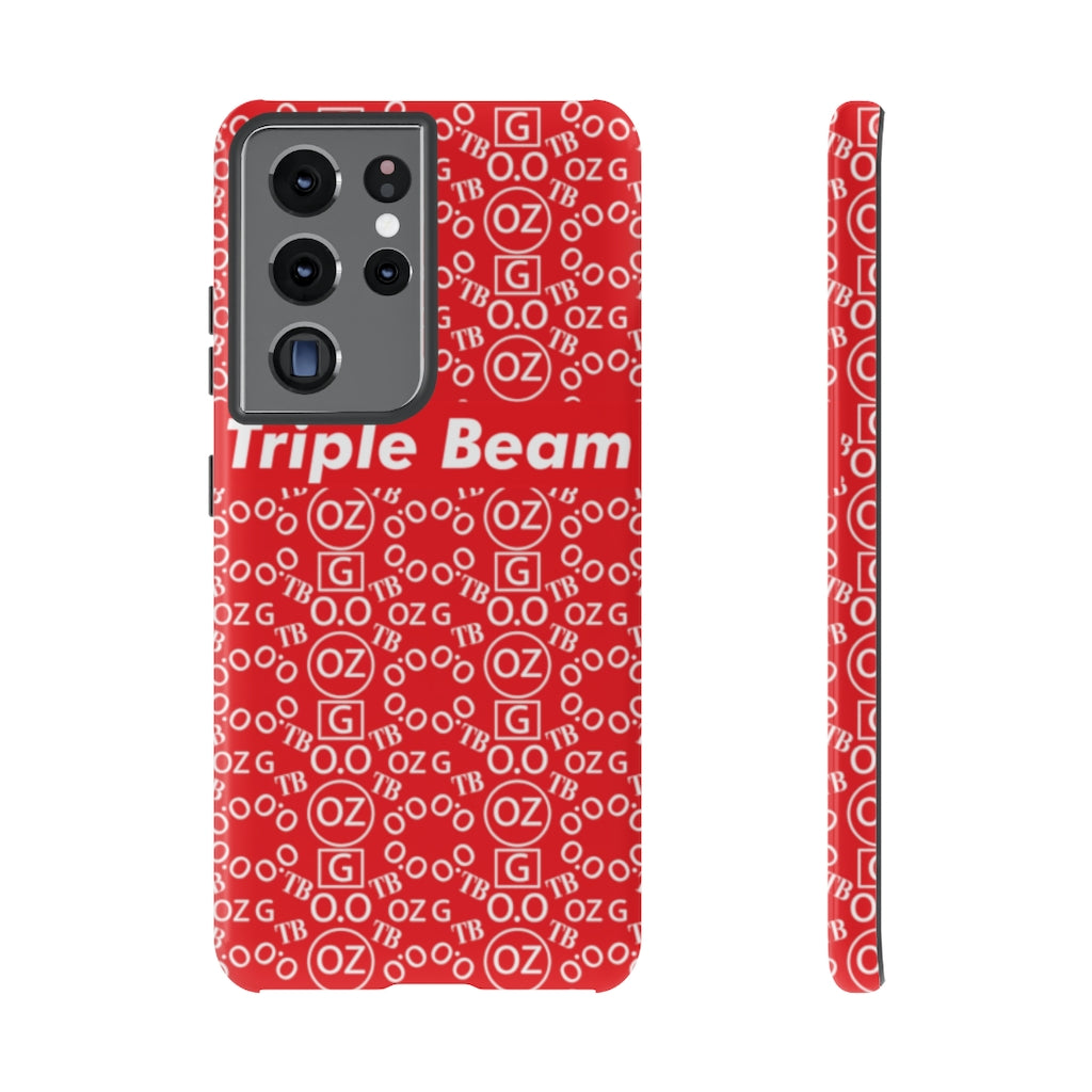 Red Triple Beam Tough Cases