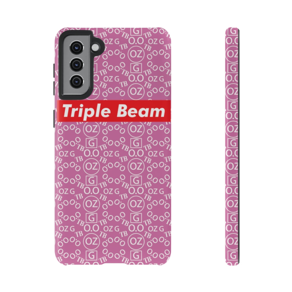 Light Pink Triple Beam Tough Cases