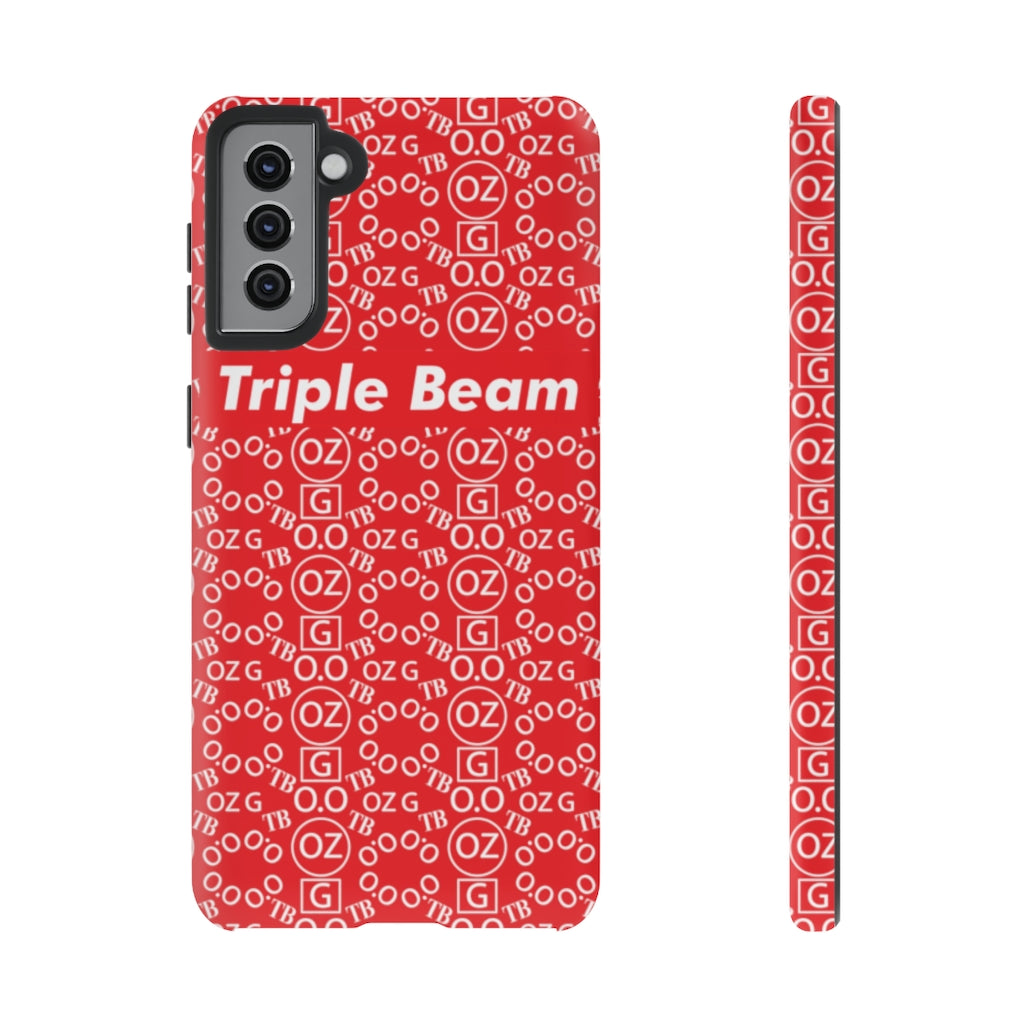 Red Triple Beam Tough Cases