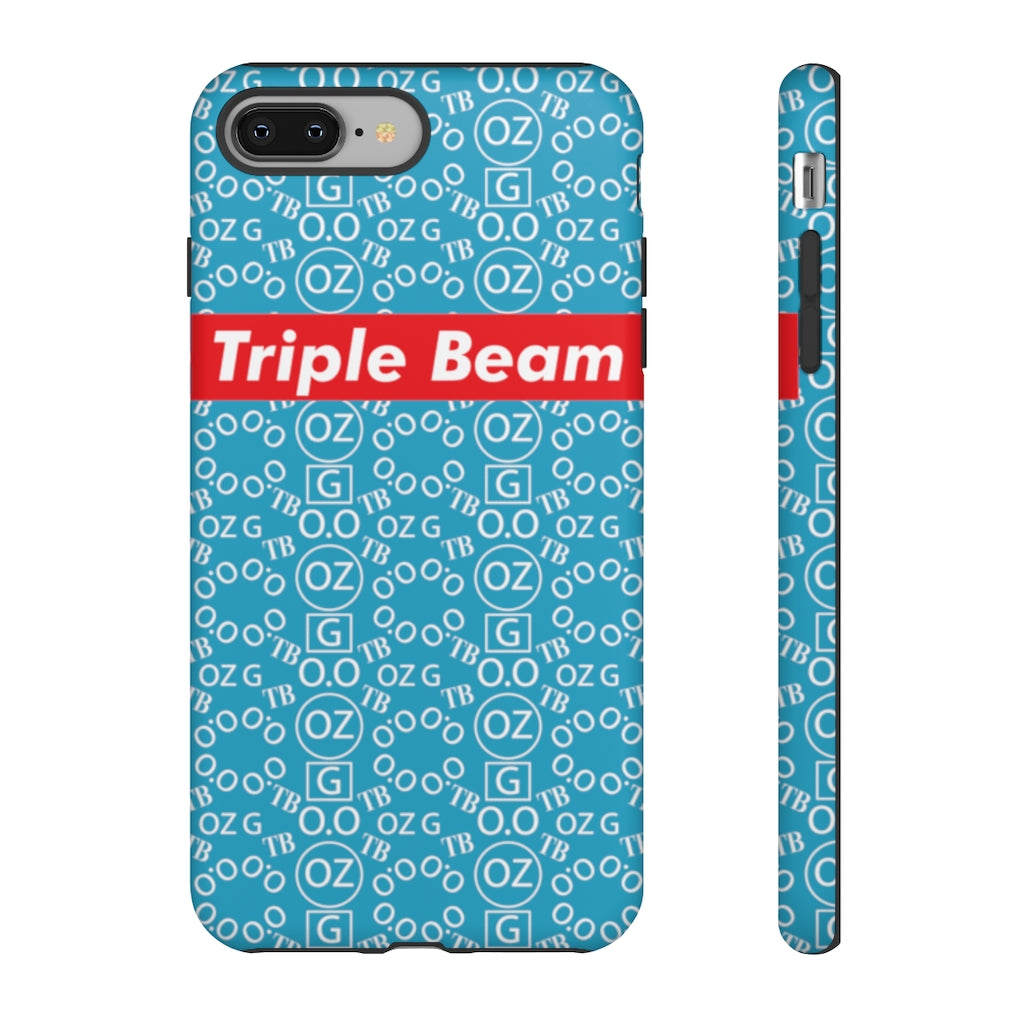 Turquoise Triple Beam Tough Cases