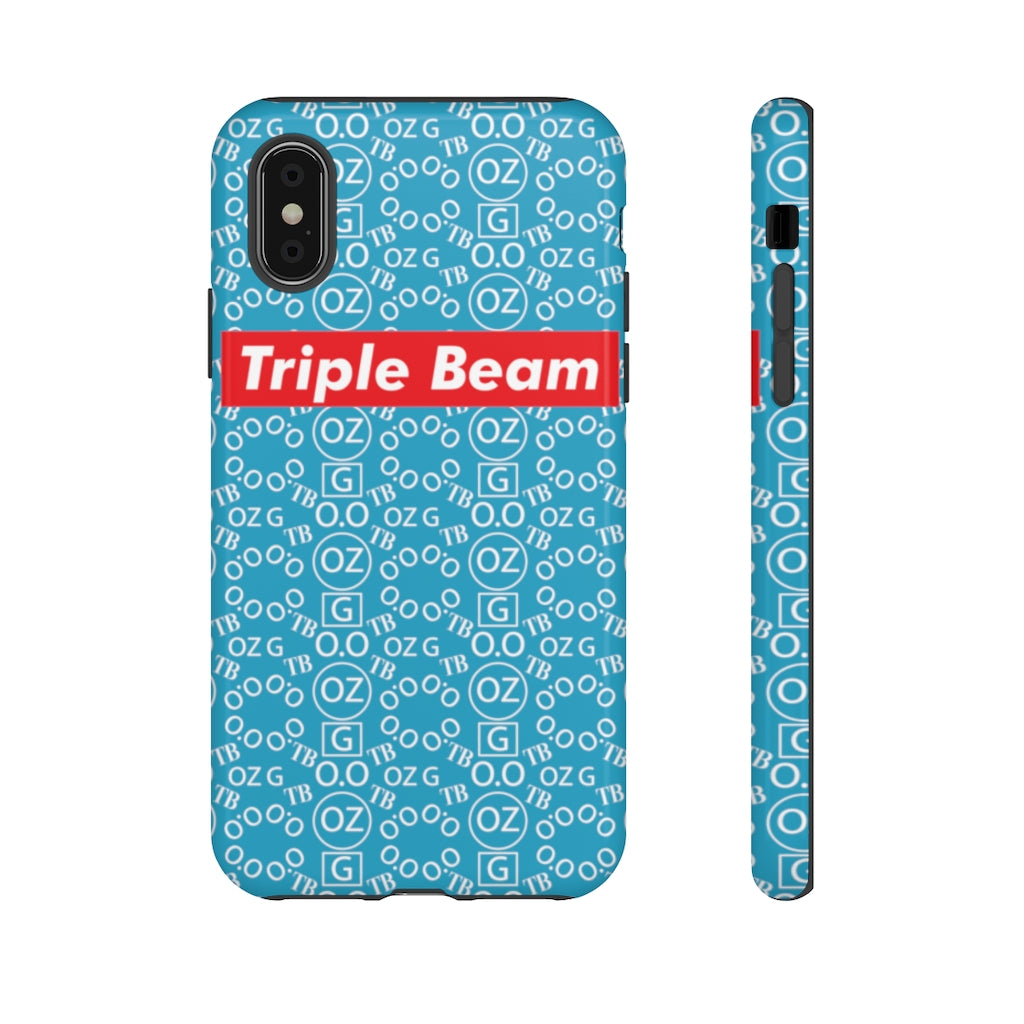 Turquoise Triple Beam Tough Cases