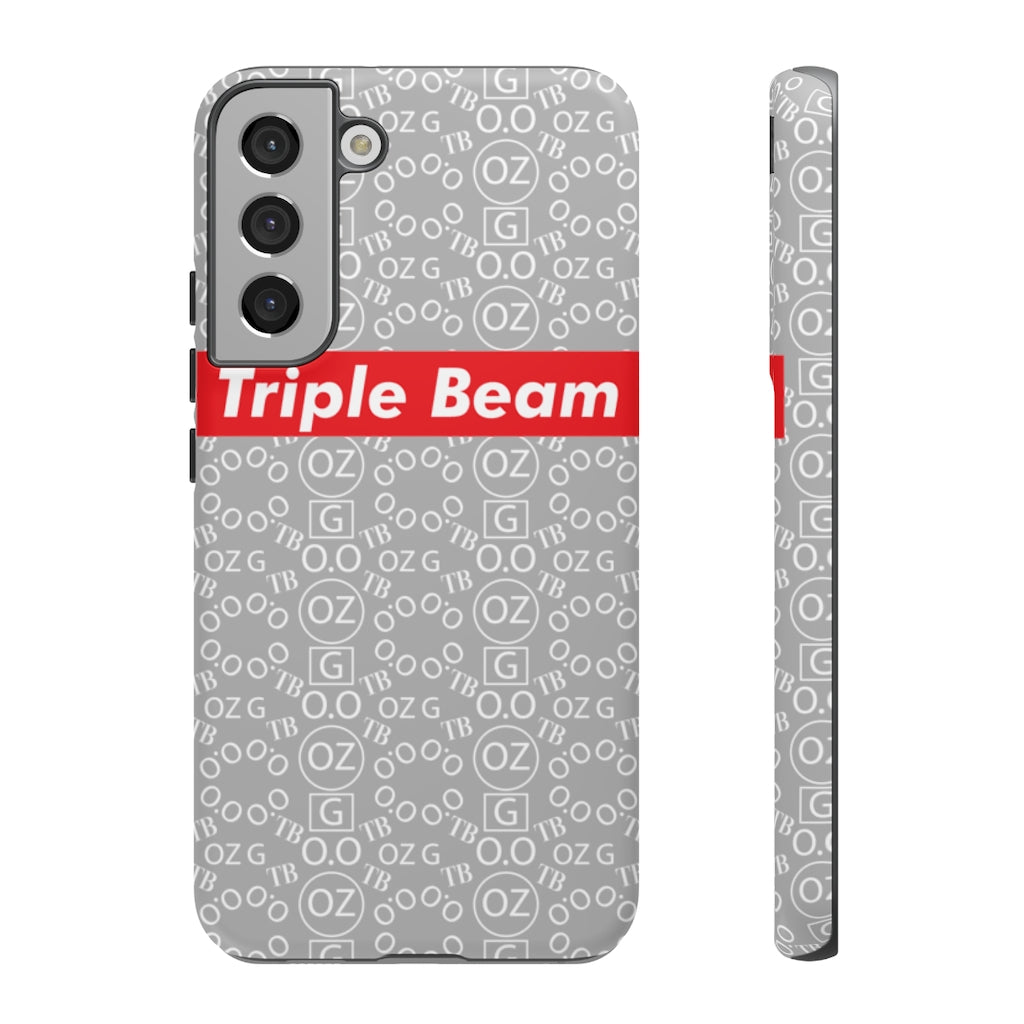 Light Grey Triple Beam Tough Cases