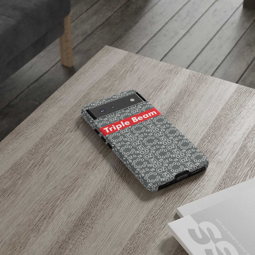 Dark Grey Triple Beam Tough Cases