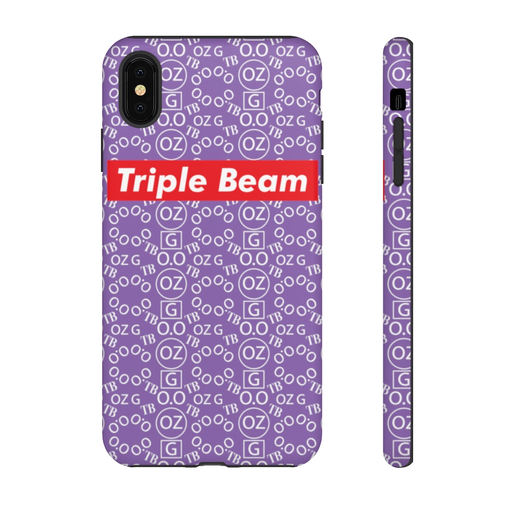 Light Purple Triple Beam Tough Cases