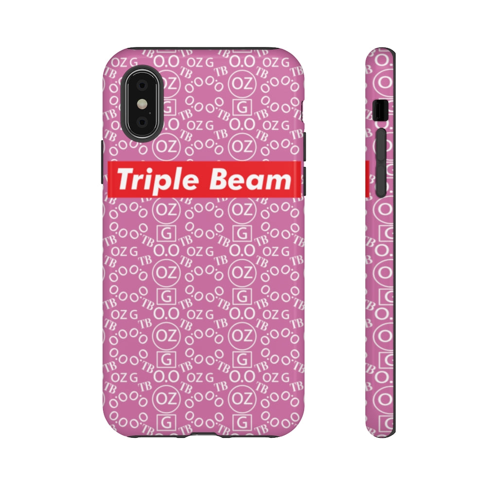 Light Pink Triple Beam Tough Cases