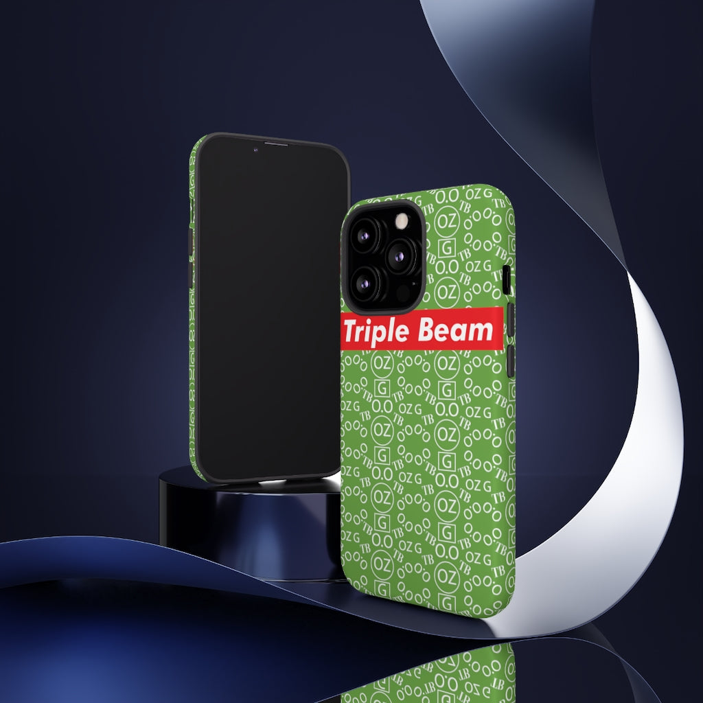 Green Triple Beam Tough Cases