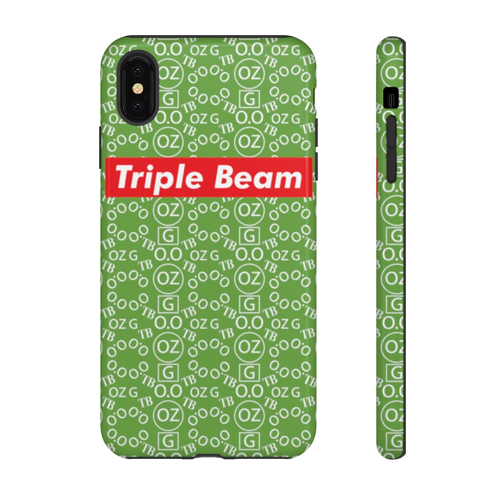 Green Triple Beam Tough Cases