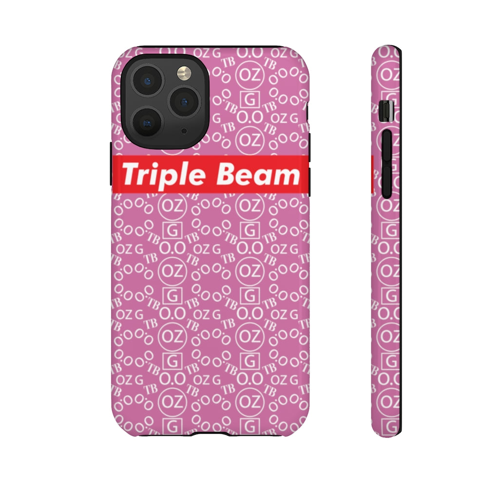 Light Pink Triple Beam Tough Cases