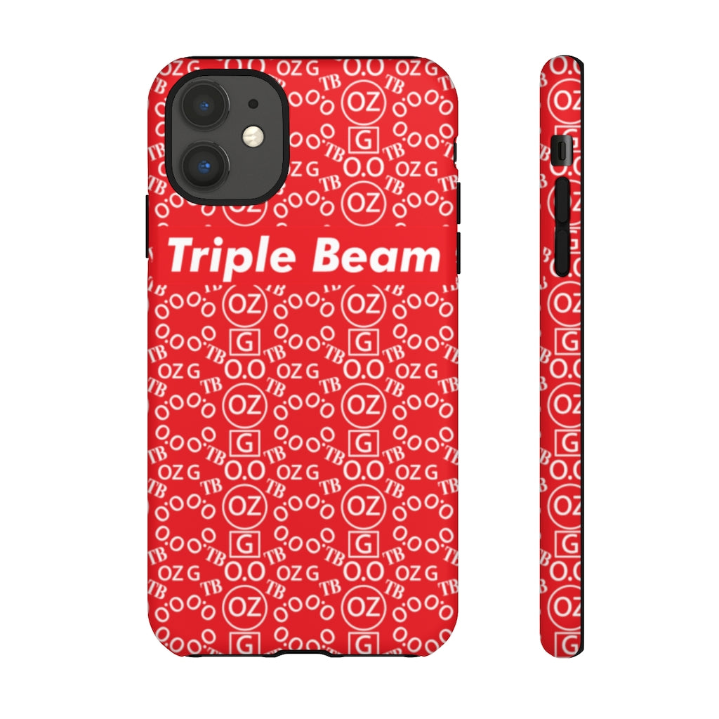 Red Triple Beam Tough Cases