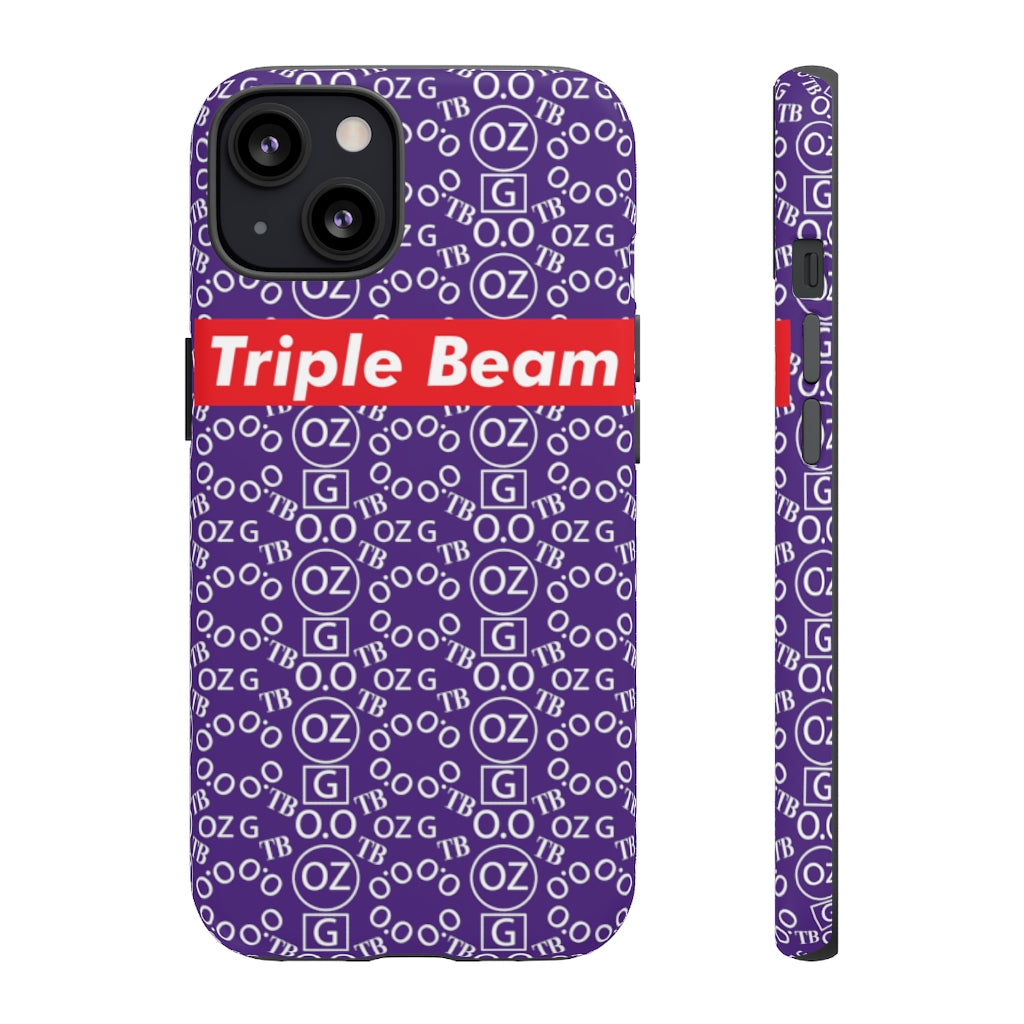 Purple Triple Beam Tough Cases