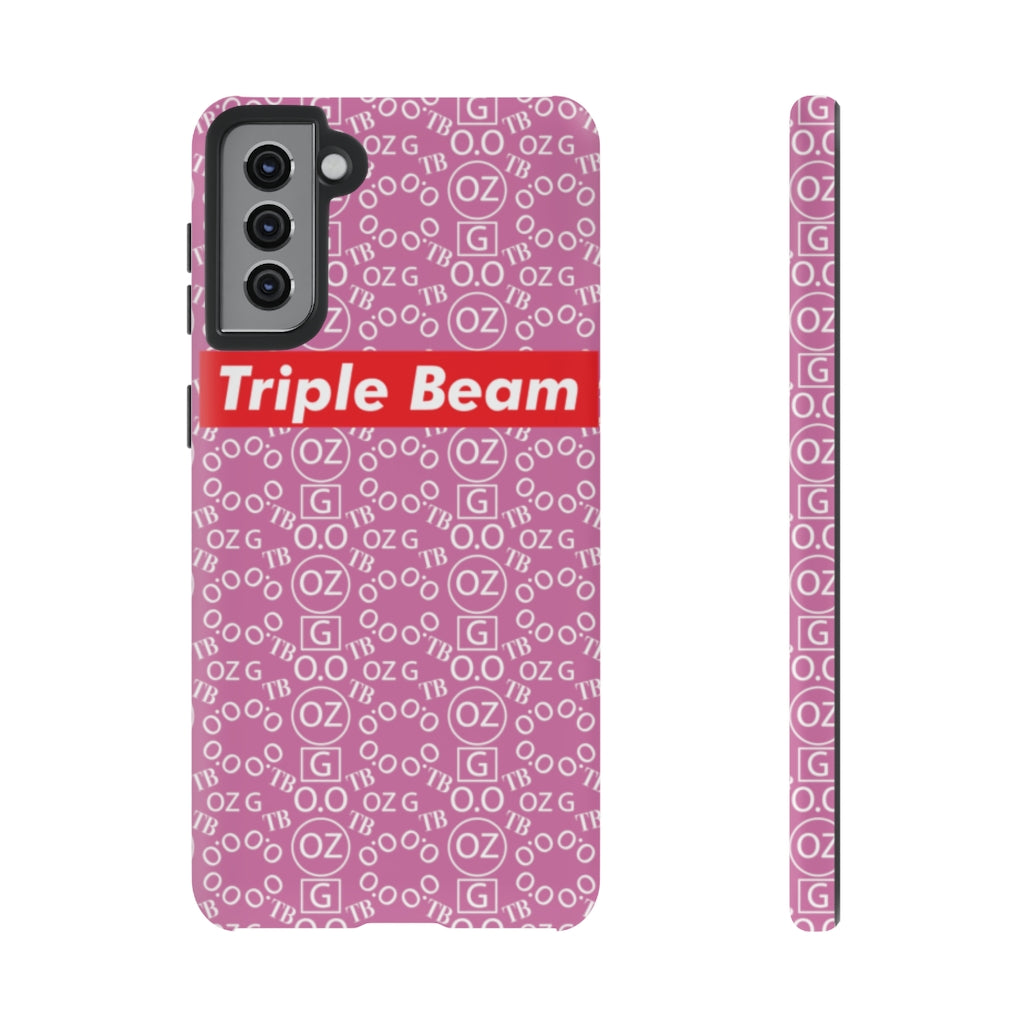 Light Pink Triple Beam Tough Cases