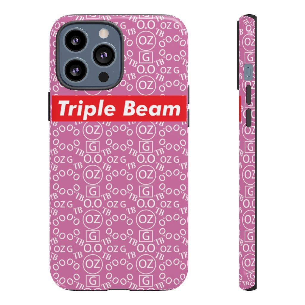 Light Pink Triple Beam Tough Cases